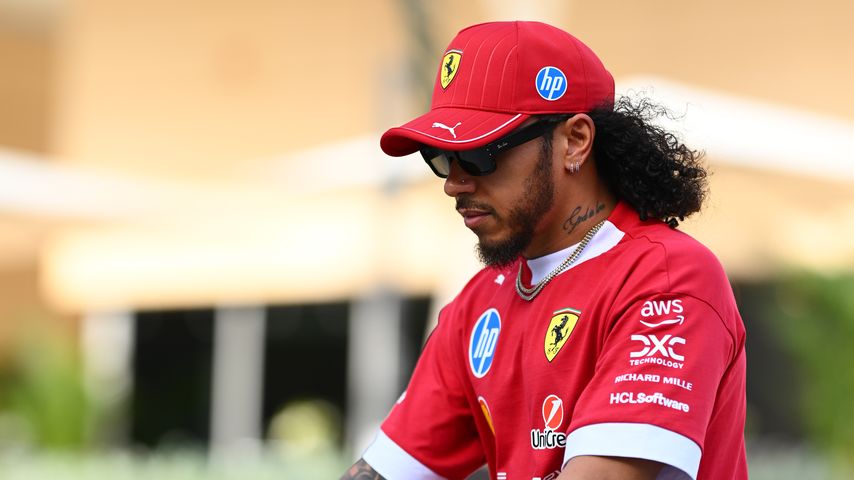 Lewis Hamilton im April 2025