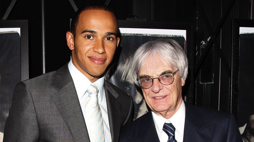Lewis Hamilton und Bernie Ecclestone im Juli 2007