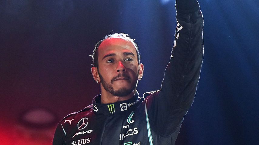 Lewis Hamilton bei dem Saudi-Arabien-Grand-Prix im Dezember 2021