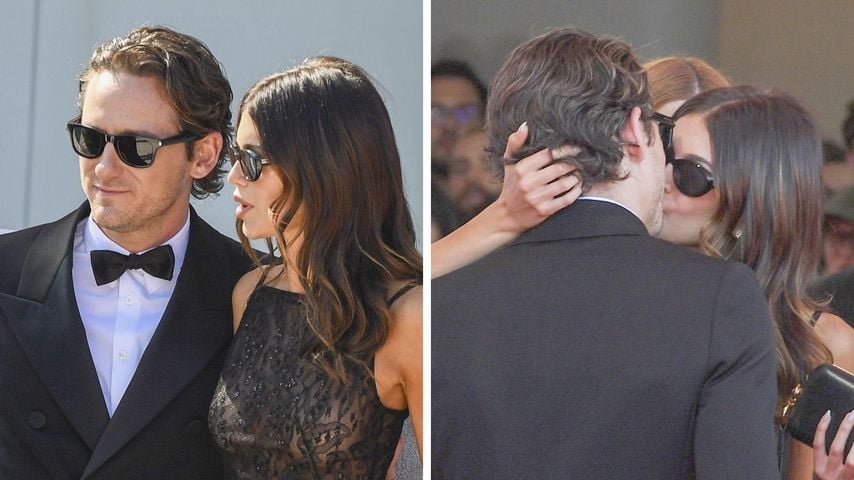 Kaia Gerber & Lewis Pullman: Heiße Knutsch-Show in Venedig
