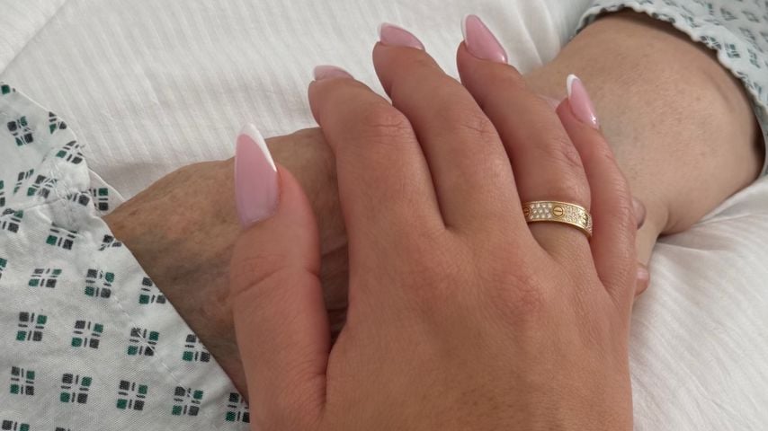 Realitystar Leyla Heiter mit ihrer Oma, Oktober 2025