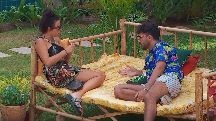Leyla Lahouar und Amir Hosseiny bei "Bachelor in Paradise"