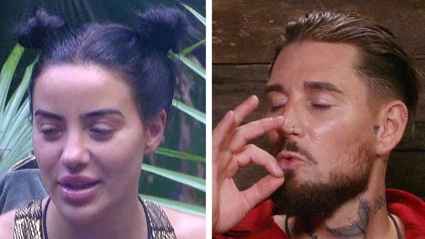 Lovestory? So heftig flirten Leyla und Mike im Dschungelcamp