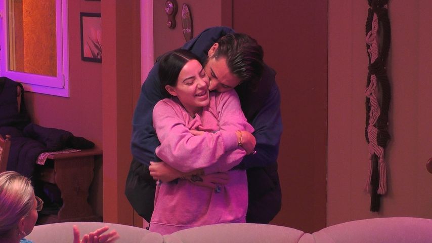 Leyla Lahouar und Mike Heiter bei "Promi Big Brother"