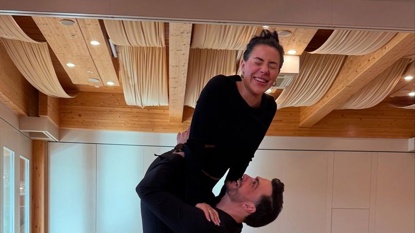 Leyla Lahouar und Sergiu Maruster bei den "Let's Dance"-Proben 2025