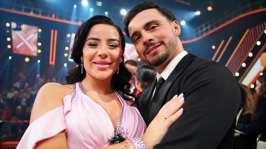 Leyla Lahouar und Sergiu Maruster bei "Let's Dance" 2025