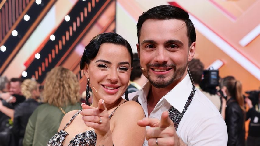 Leyla Lahouar und Sergiu Maruster bei "Let's Dance"