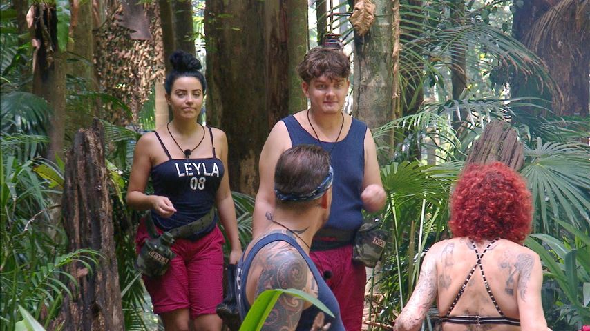 Leyla Lahouar und Twenty4Tim im Dschungelcamp