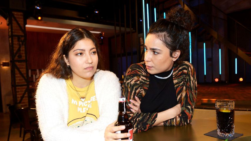 Leyla (Livia Gaiser) und Shirin (Gamze Senol) bei "Gute Zeiten, schlechte Zeiten"