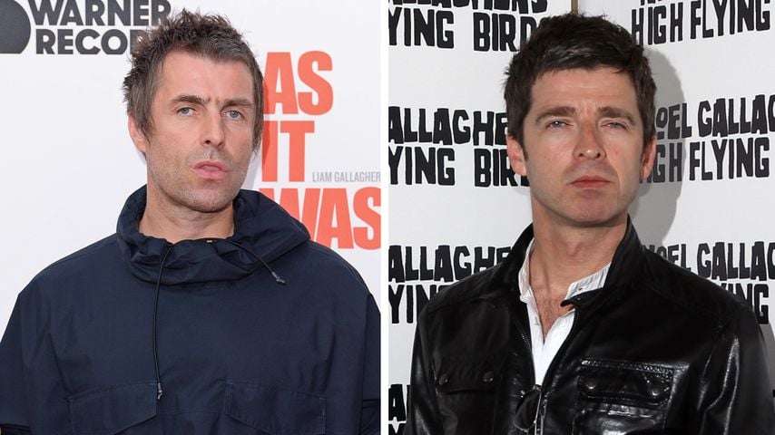 Collage: Liam Gallagher, Noel Gallagher