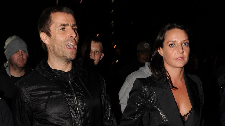 Liam Gallagher und Debbie Gwyther im September 2017