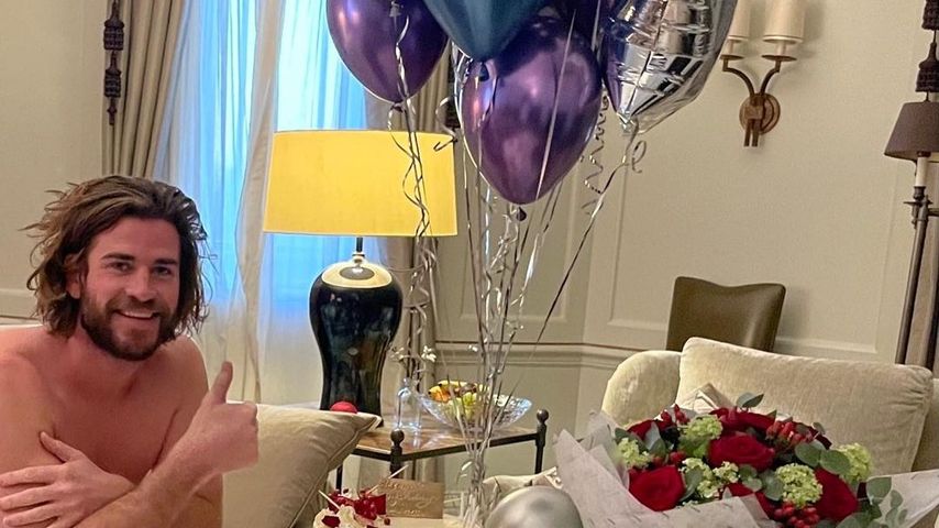 Liam Hemsworth an seinem Geburtstag, Januar 2022