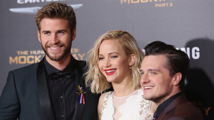 Jennifer Lawrence dröhnte sich mit "Hunger Games"-Stars zu!