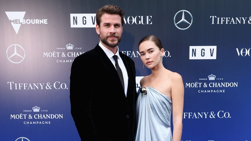 Liam Hemsworth und Gabriella Brooks auf der NGV Gala 2023