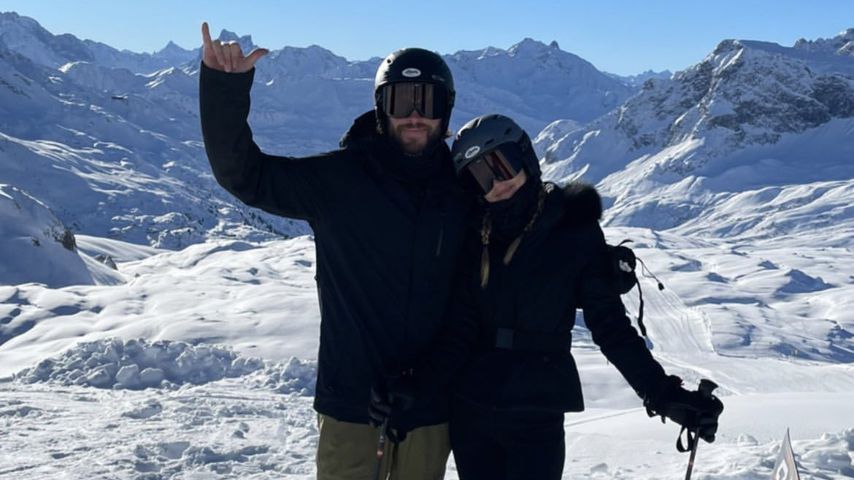 Wie süß! Liam Hemsworth mit Freundin Gabriella im Ski-Urlaub