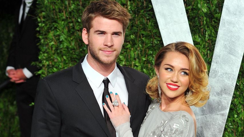 Liam Hemsworth und Miley Cyrus, 2012