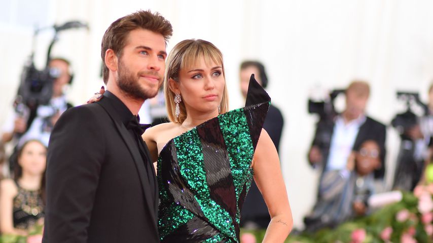 Liam Hemsworth und Miley Cyrus im Mai 2019
