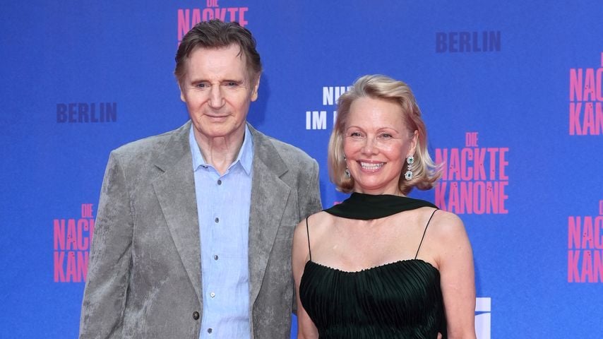 Liam Neeson und Pamela enthüllen erste Eindrücke voneinander