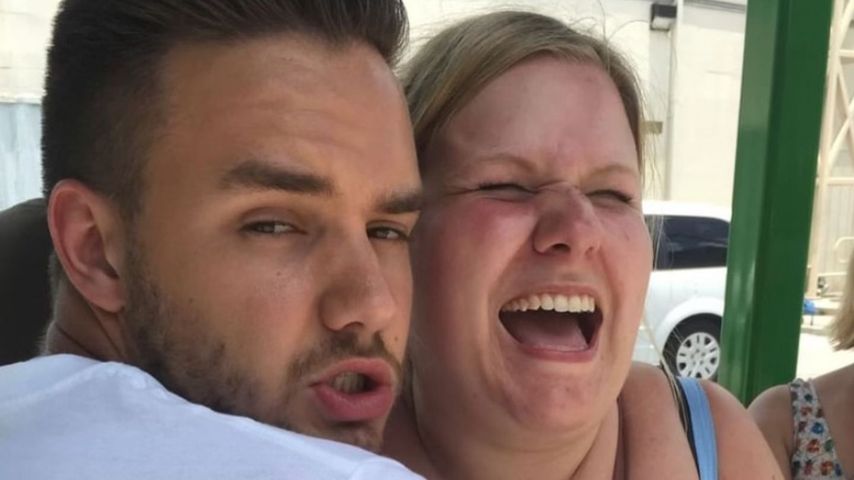 Liam Payne mit seiner Schwester Ruth