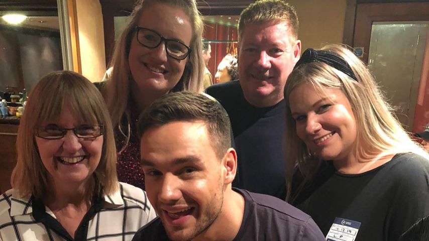 Liam Payne mit seiner Familie, Dezember 2019