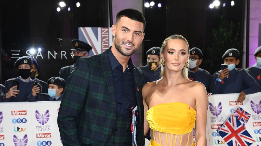 Liam Reardon und Millie Court bei den Pride Of Britain Awards 2021