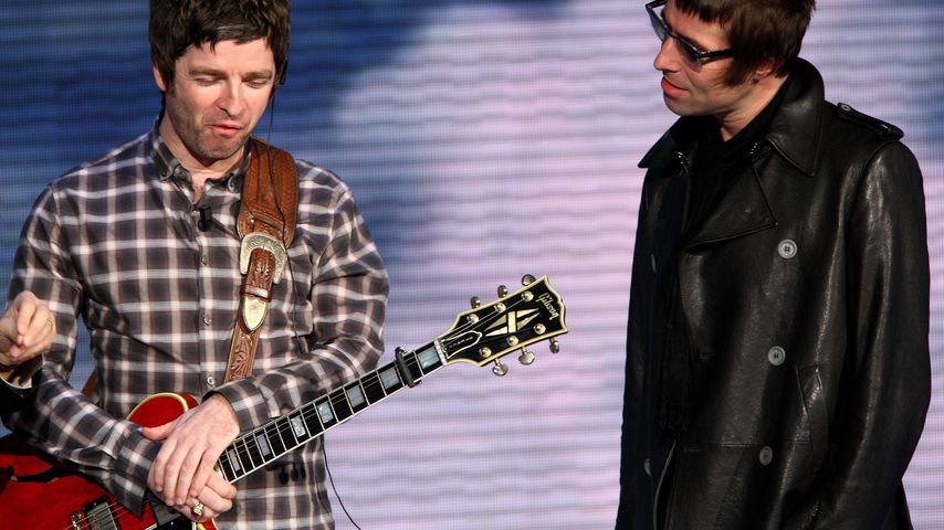 Noel und Liam Gallagher im November 2008