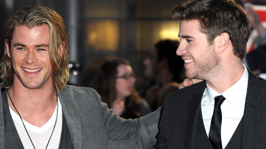 Die Hemsworths: Rauferei im australischen Busch
