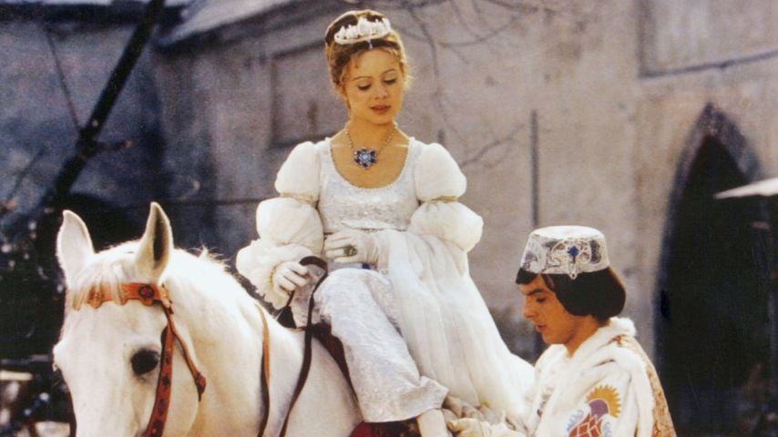 Libuše Šafránková und Pavel Travnicek in "Drei Haselnüsse für Aschenbrödel"