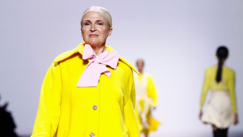 Lieselotte Reznicek auf der Fashionshow von Marcel Ostertag, März 2022