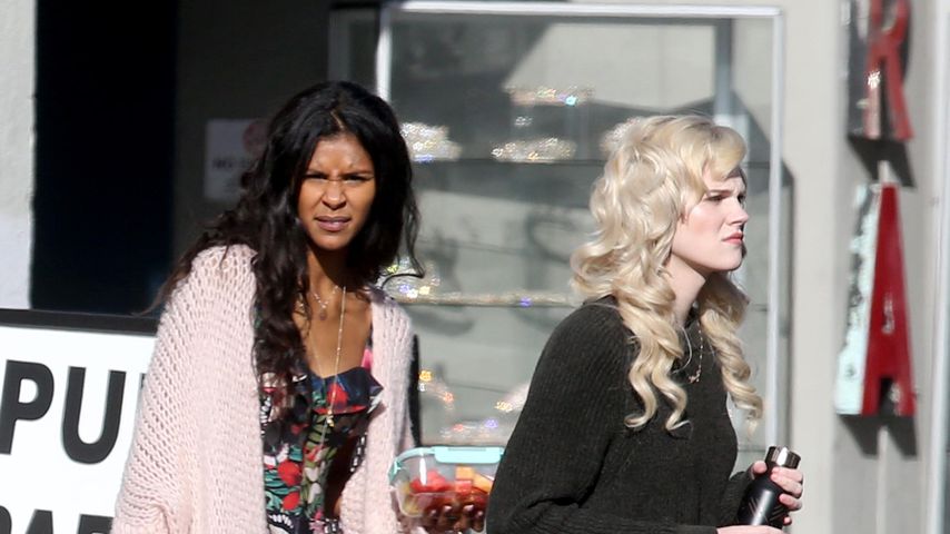 Lijana und Lucy am Set von GNTM 2020