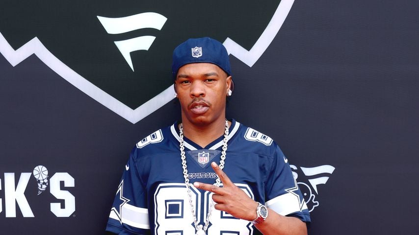 Lil Baby beim Fanatics Flag Football Classic im BMO Stadium in Los Angeles, 21. März 2026