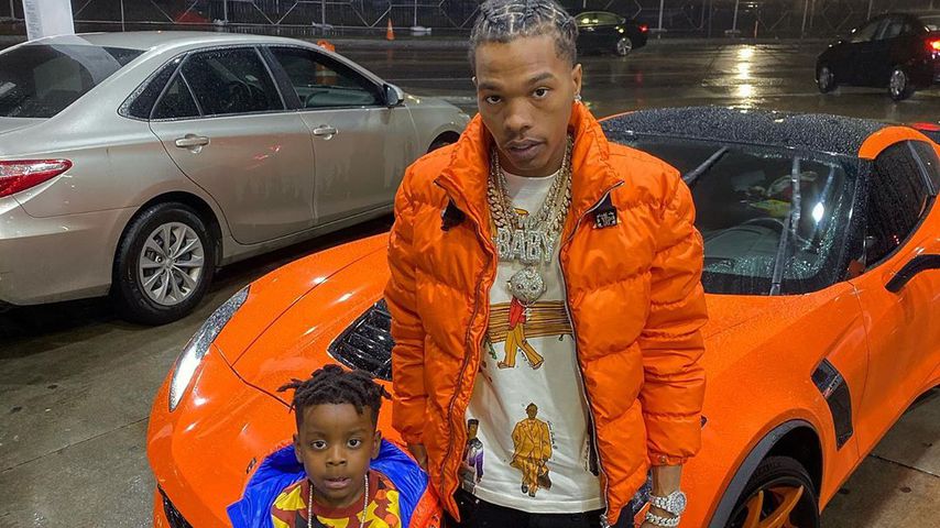 Lil Baby mit seinem Sohn Jason
