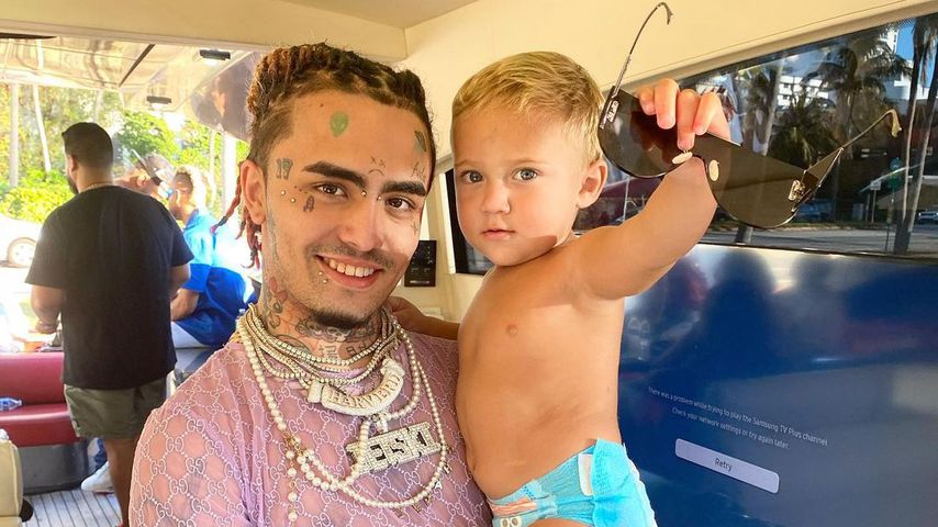 Kuriose Vaterlüge! Lil Pump gibt Baby als sein eigenes aus