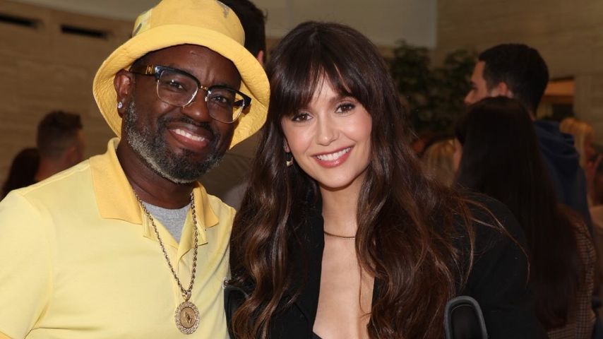 Lil Rel Howery und Nina Dobrev bei der Vorführung von "Reunion"