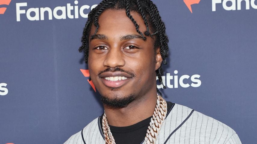 Lil Tjay bei der Fanatics Super Bowl Party in Culver City, 2022