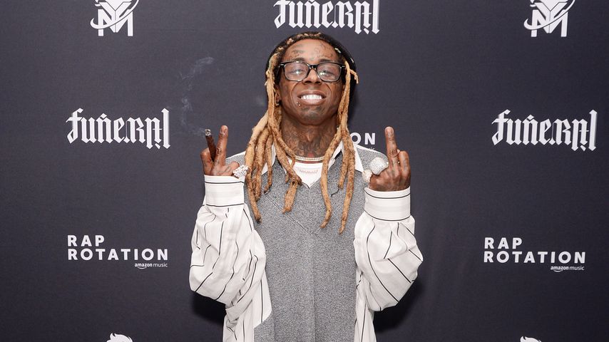 Lil Wayne bei der Release-Party seines Albums "Funeral"