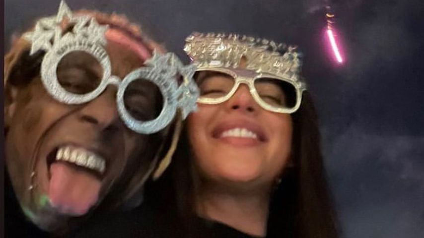 Lil Wayne und Denise Bidot, Silvester 2020