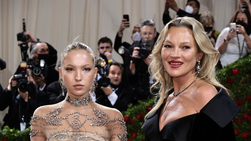 Lila Grace Moss und Kate Moss, Met Gala 2022