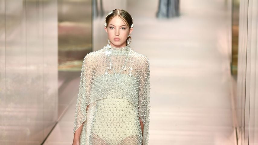 Lila Moss bei der Paris Fashion Week 2021