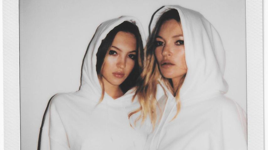 Wie Schwestern: Lila und Mama Kate Moss modeln zusammen