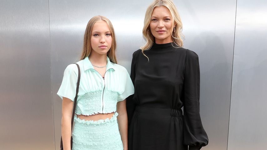 Lila und Kate Moss, Models