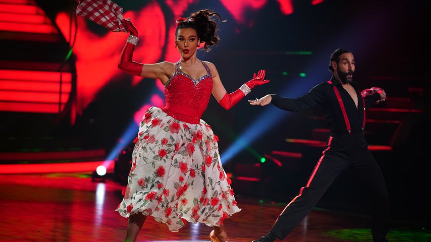 Lili Paul-Roncalli und Massimo Sinató bei "Let's Dance"