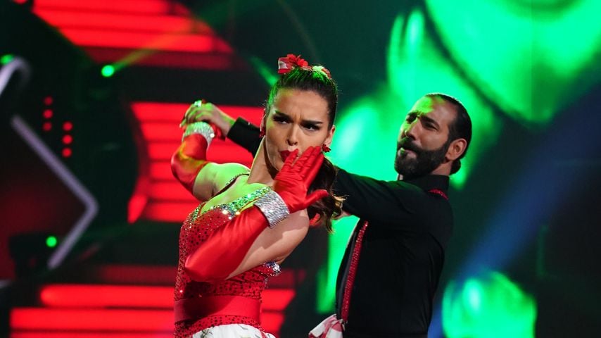 Lili Paul-Roncalli und Massimo Sinató bei "Let's Dance"