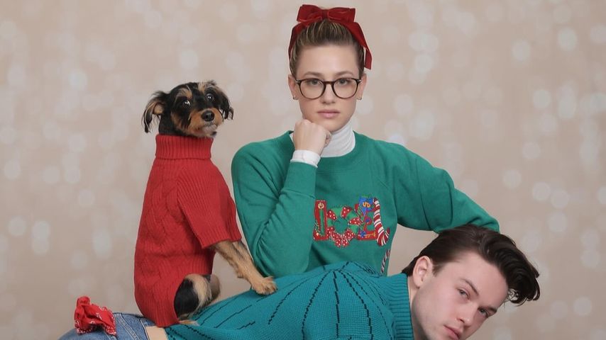 Lili Reinhart teilt lustige Weihnachtskarte mit ihrem Jack
