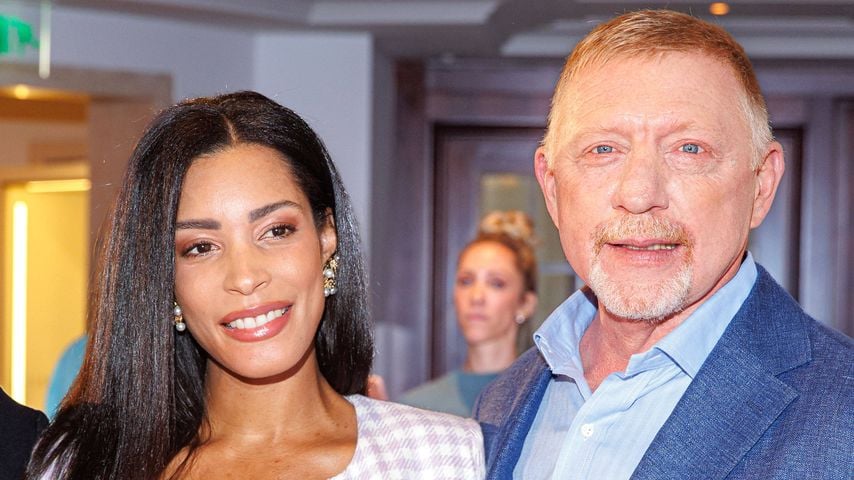 Süße Kugel: Boris Beckers Frau Lilian zeigt ihren Babybauch