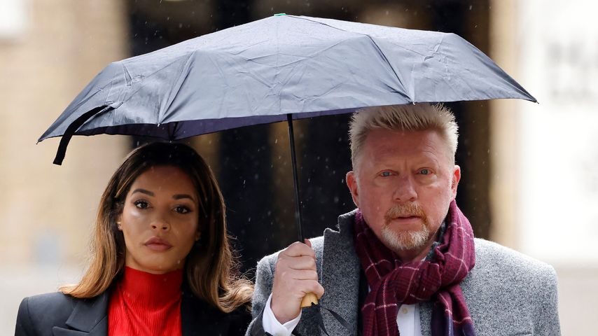 Lilian de Carvalho Monteiro und Boris Becker im April 2022