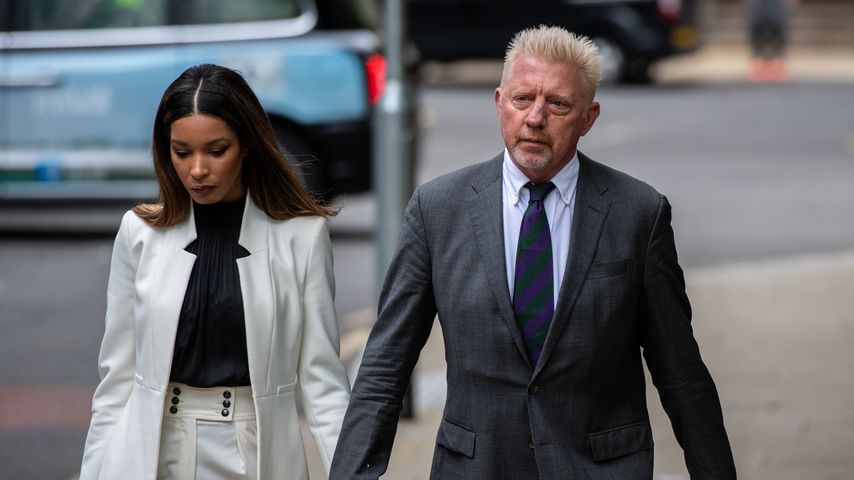 Lilian de Carvalho Monteiro und Boris Becker im April 2022 in London