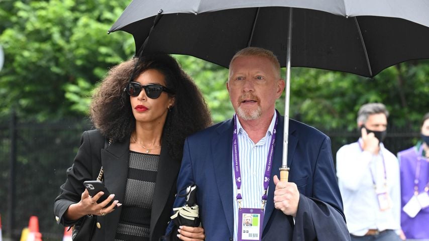 Lilian De Carvalho Monteiro und Boris Becker im Juni 2021