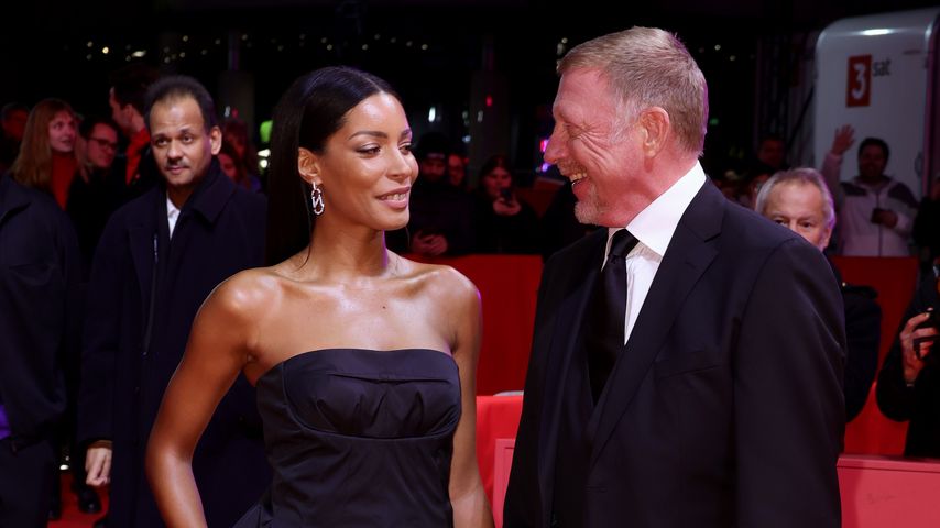 Lilian de Carvalho Monteiro und Boris Becker bei der Berlinale im Februar 2023