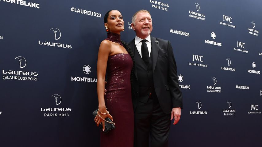 Lilian de Carvalho Monteiro und Boris Becker in Paris, Mai 2023